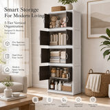Maximize Your Space: Khattab PLAST 5-Tier Vertical Storage Cabinet