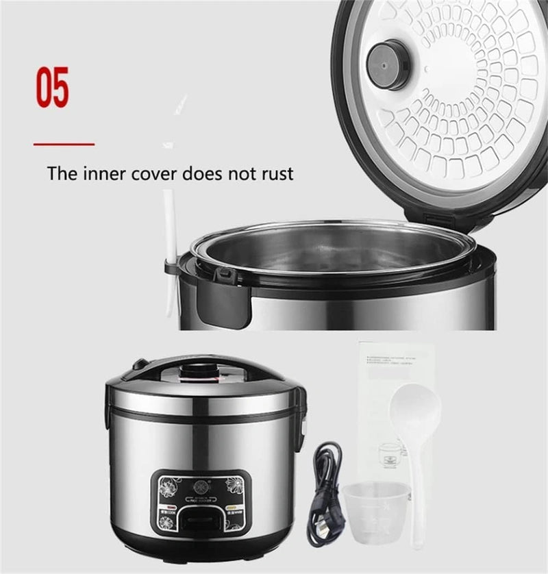 Lefon Electric Rice Cooker 4L with Steamer 400 W