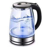 2.0L Electric Glass Kettle – 2000W | Fast Boil | LED Light | Auto Shut-Off |