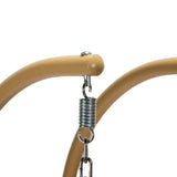 Double Stand Rattan Swing – Rocking Swing for Couples, Indoor/Outdoor Use.