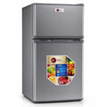 H&A 80L Compact Double-Door Refrigerator – Energy-Efficient Fridge for Small Spaces