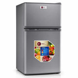 H&A 80L Compact Double-Door Refrigerator – Energy-Efficient Fridge for Small Spaces