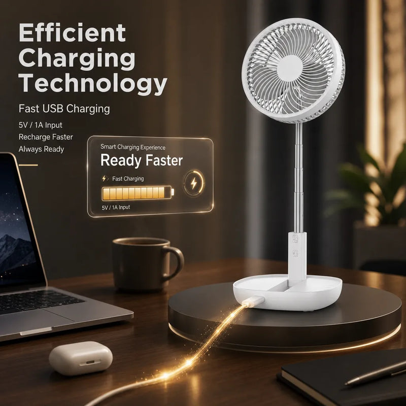 Suiming ECO Vpower The Ultimate 80cm Adjustable Telescopic Cooling Fan