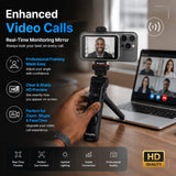 A2 Magnetic Vlog Selfie Screen: Professional Rear Camera Mirror for High-Quality Content