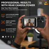 A2 Magnetic Vlog Selfie Screen: Professional Rear Camera Mirror for High-Quality Content