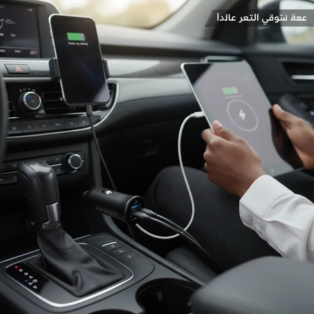 ⚡ Charge Anywhere, Anytime with ANKER 30W Dual Port Car Charger