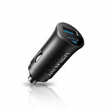 ⚡ Charge Anywhere, Anytime with ANKER 30W Dual Port Car Charger
