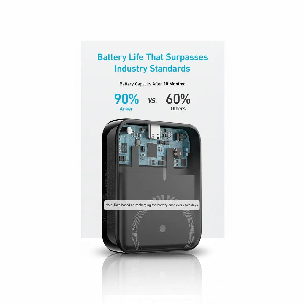 ⚡ Anker 321 MagGo: Ultimate 5K MagSafe Power Bank for iPhone 🔋✨