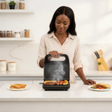 🔥AVMAS Steak Roast Machine 1800W – Powerful Grill for Perfect Sandwiches & Steaks