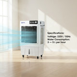 PEARL SUPREMO 50L Air Cooler – High Performance Cooling with 4000m³ Airflow & Energy Saving Technology ❄️