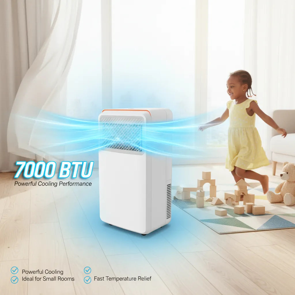 Comfee Portable Air Conditioner – 3-in-1 Cooling, Fan & Dehumidifier