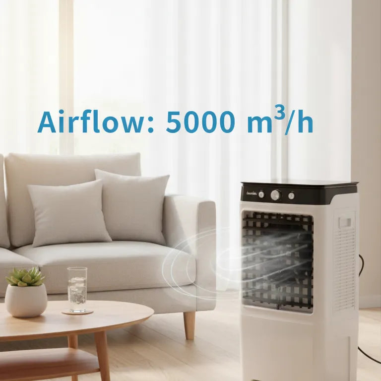 Decakila Air Cooler 130W, 30L Water Cooling – Low Power, Powerful Fresh Air ❄️