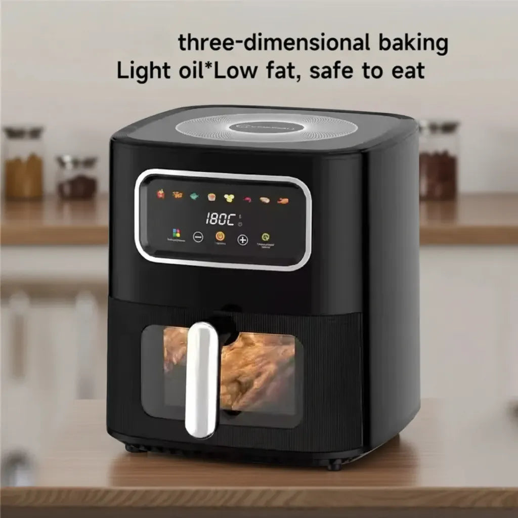 SilverCrest 10L Air Fryer – Roast, Grill, Bake & Fry with One Powerful Machine