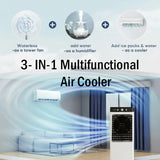Decakila Air Cooler 100W, 20L Water Cooling – Low Power, Powerful Fresh Air