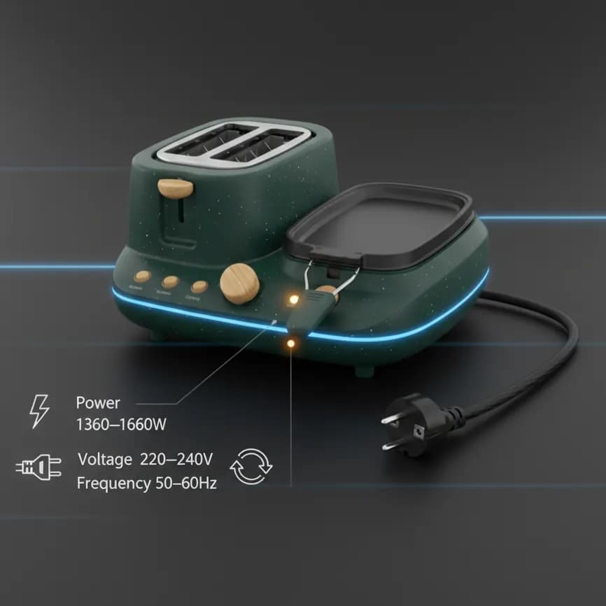All-in-One Breakfast Station – Toast, Fry & Grill with the minMAX🔥