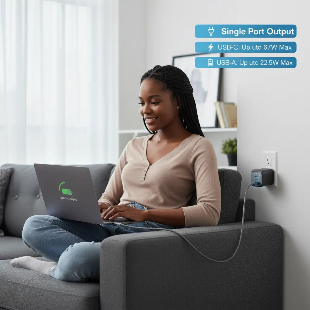 ⚡ Anker Prime 67W GaN Charger – Ultra-Fast 3-Port Power in a Compact Design 🔌