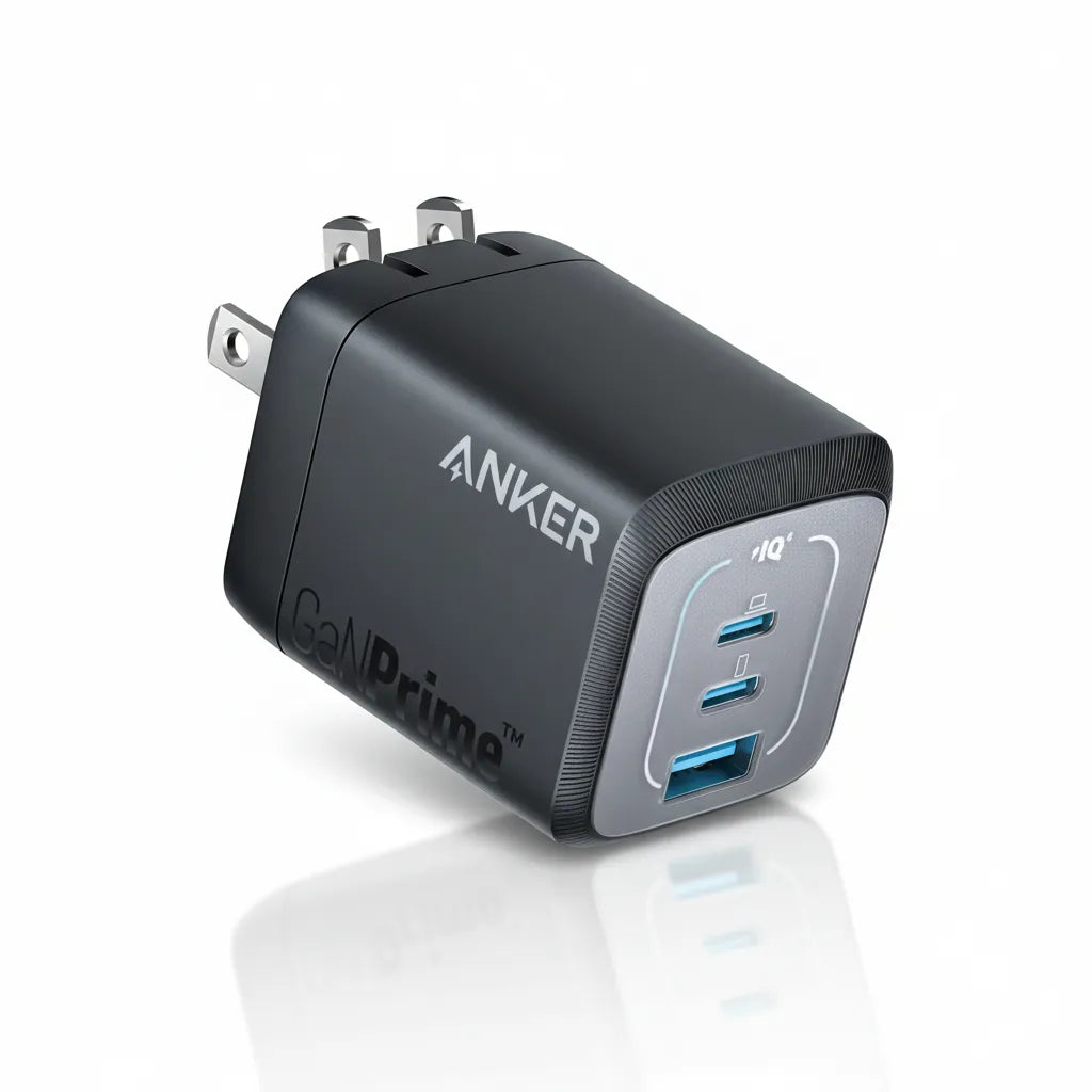 ⚡ Anker Prime 67W GaN Charger – Ultra-Fast 3-Port Power in a Compact Design 🔌