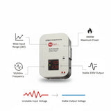 H&A AVR-3000W Automatic Voltage Regulator – Powerful / 5000W Home Power Protection ⚡