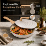 Beckley 32cm Maifan Stone Pan: Effortless Cooking for 1–10 People