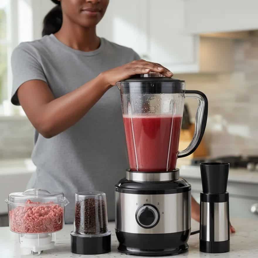 Big Boss 4-in-1 Multi Function Blender 1000W – Heavy-Duty Multipurpose Kitchen Machine