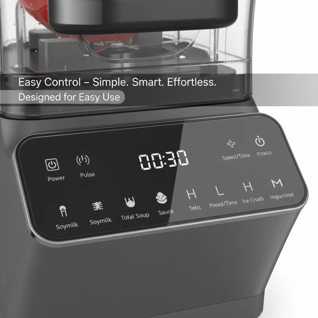 🔇 1800W Ultra-Quiet High Power Blender 2L – Mers Home MH-9356 | Smoothies, Juices & Ice Crushing