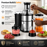 Ultimate 2400W High-Speed Blender & Multi-Function Kitchen Processor