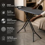 Brabantia Ironing Board B (90 x 20 cm) | Sturdy Space-Saving Board