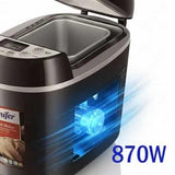 Premium Sonifer SF-4005 Bread Maker | Powerful 870W, 18 Smart Programs & Large 3LB Loaf Capacity