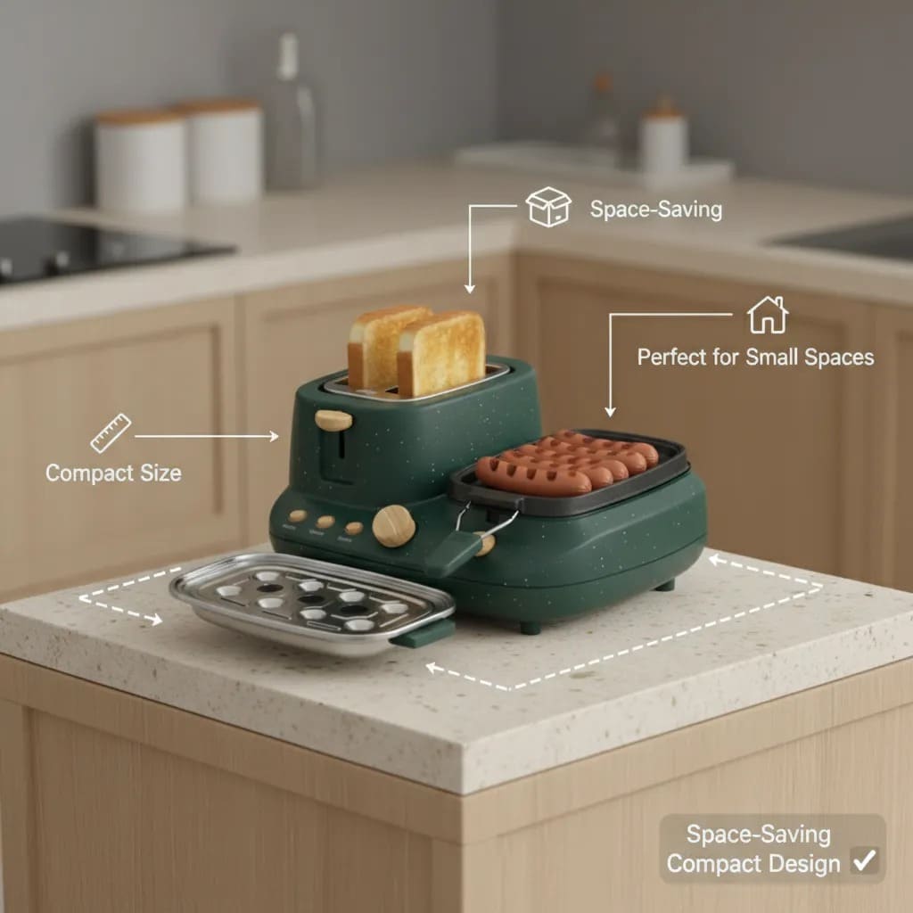 All-in-One Breakfast Station – Toast, Fry & Grill with the minMAX🔥