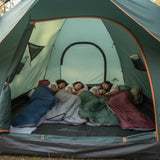 Evimki Family Camping Tent for 4 People – Waterproof, Easy Setup for Outdoor Travel and Hiking