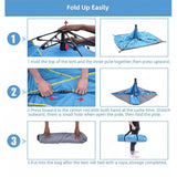 Evimki Family Camping Tent for 4 People – Waterproof, Easy Setup for Outdoor Travel and Hiking
