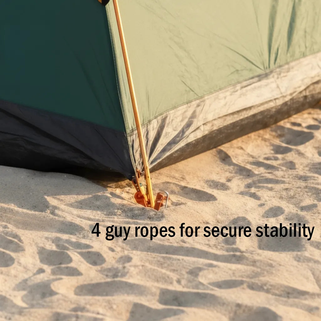 Evimki Family Camping Tent for 4 People – Waterproof, Easy Setup for Outdoor Travel and Hiking