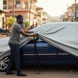Evimki Waterproof Car Cover – Full Protection from Sun, Rain, Dust & Wind