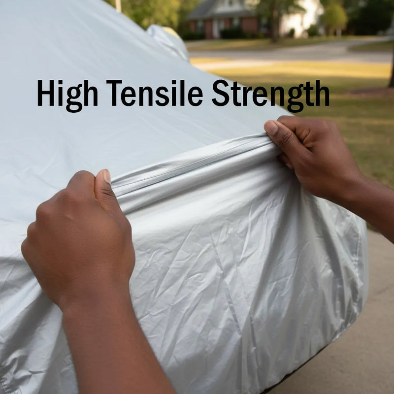 Evimki Waterproof Car Cover – Full Protection from Sun, Rain, Dust & Wind