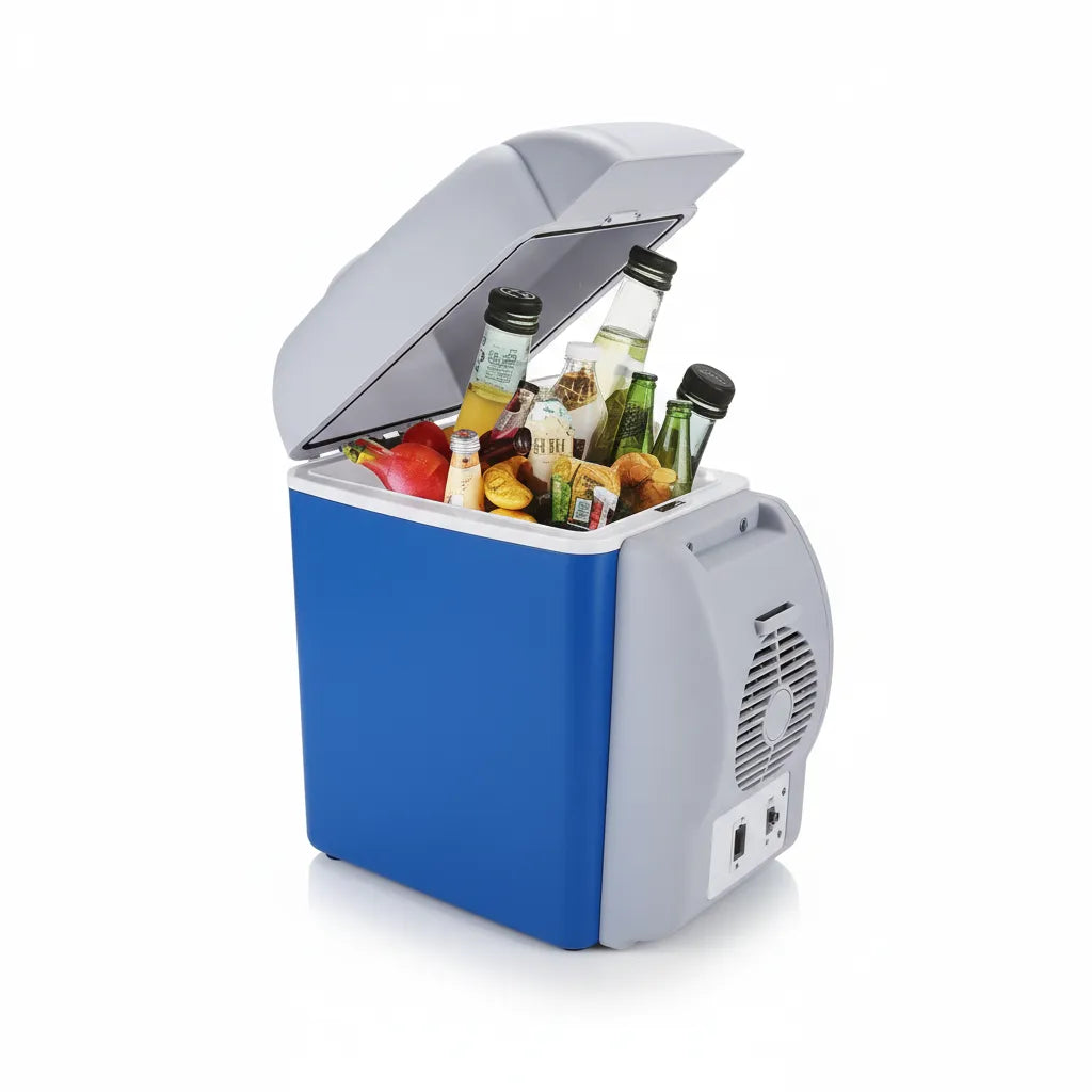 7.5L 🚘 Portable Car Fridge – Cooling & Warming Refrigerator 🌡️ | Very Durable Outdoor Mini Fridge (RMS 48W / MAX 65W)