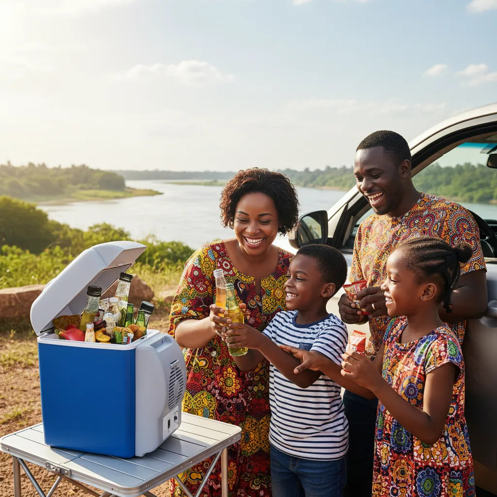 7.5L 🚘 Portable Car Fridge – Cooling & Warming Refrigerator 🌡️ | Very Durable Outdoor Mini Fridge (RMS 48W / MAX 65W)