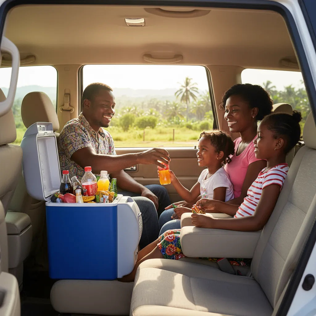 7.5L 🚘 Portable Car Fridge – Cooling & Warming Refrigerator 🌡️ | Very Durable Outdoor Mini Fridge (RMS 48W / MAX 65W)