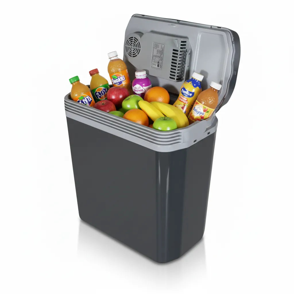 25L Portable Car Refridgerator –Dual Function Cooler & Warmer for Vehicles, Camping, Travel & Outdoor Use