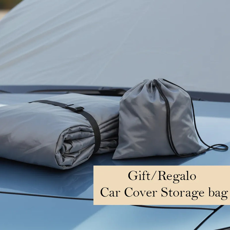 Evimki Waterproof Car Cover – Full Protection from Sun, Rain, Dust & Wind