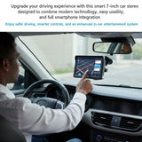 Carscreen 7-Inch Touchscreen Car Stereo 🚗📱 | Easy DIY Installation ⚙️ | Built-in Microphone 🎤 | Supports iPhone & Android Seamlessly