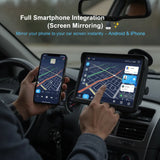 Carscreen 7-Inch Touchscreen Car Stereo 🚗📱 | Easy DIY Installation ⚙️ | Built-in Microphone 🎤 | Supports iPhone & Android Seamlessly