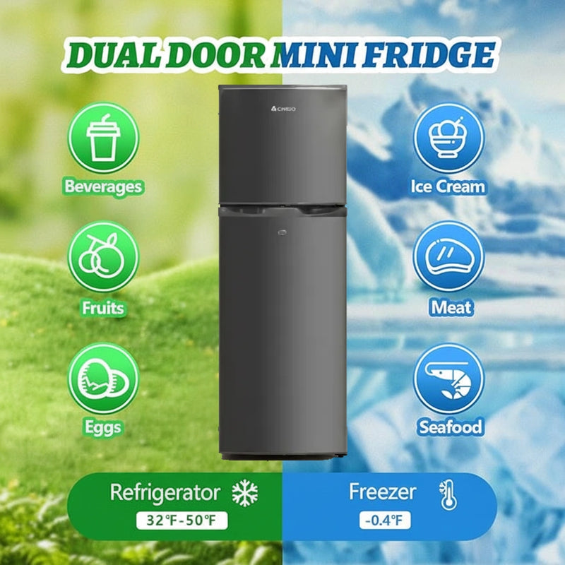 Chigo 148L Refrigerator – Energy-Efficient, Compact & Smart Storage