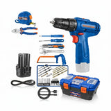 77-Piece 12V Cordless Drill & Professional Tool Kit - All-in-One Set