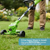 21V Cordless Electric Brush Cutter – Powerful 800W Grass Trimmer with 18000RPM High-Speed Motor 🌿