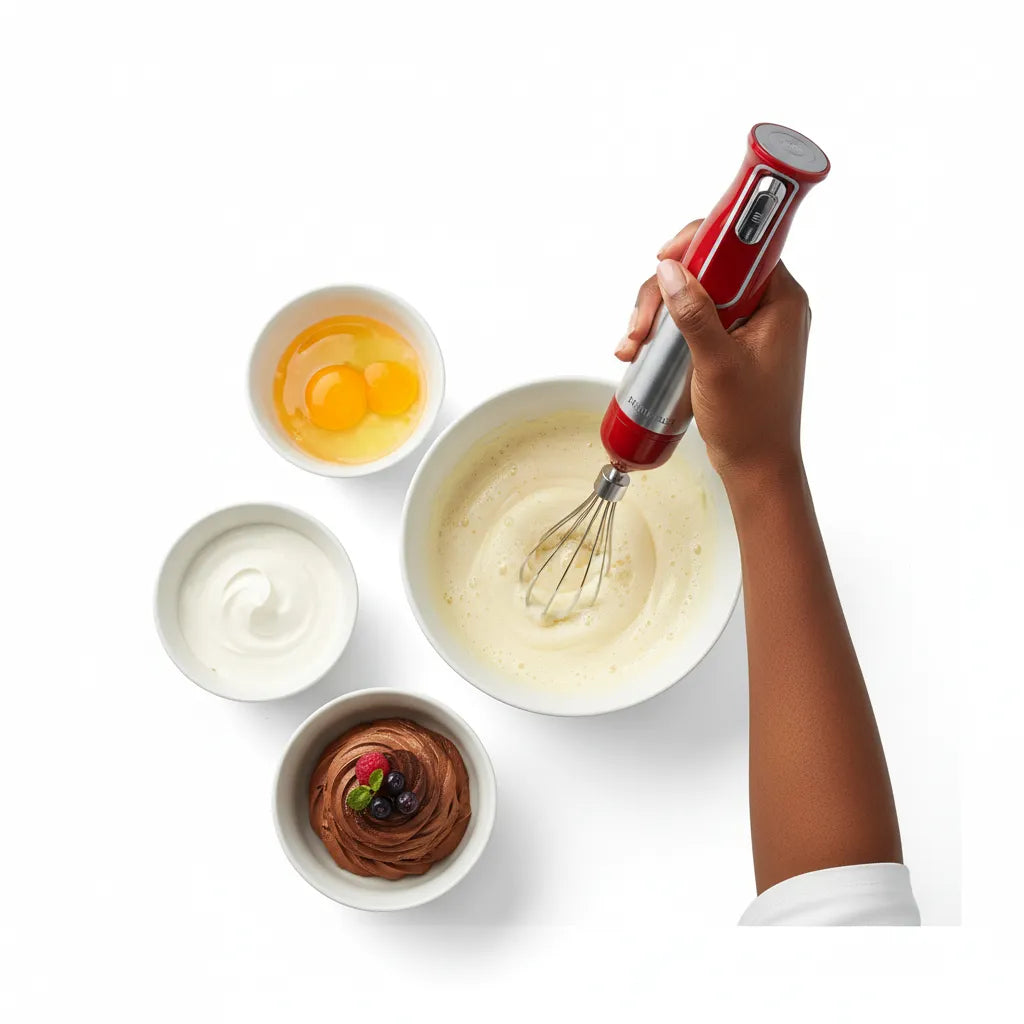 Decakila 4-in-1 Cordless Hand Blender – Powerful & Rechargeable Kitchen Essential
