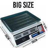 Professional Digital Weighing Scale – Up to 40KG | High Accuracy & Stainless Steel Platform