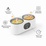 🔥 LUXTREND Dual Electric Cooking Pot 4.5L – Smart Double Cooker for Home Use