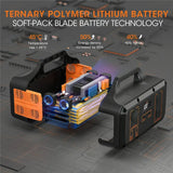 Evimki Portable Power Station - 300W | Solar & AC Rechargeable