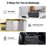 Evimki Portable Power Station - 300W | Solar & AC Rechargeable