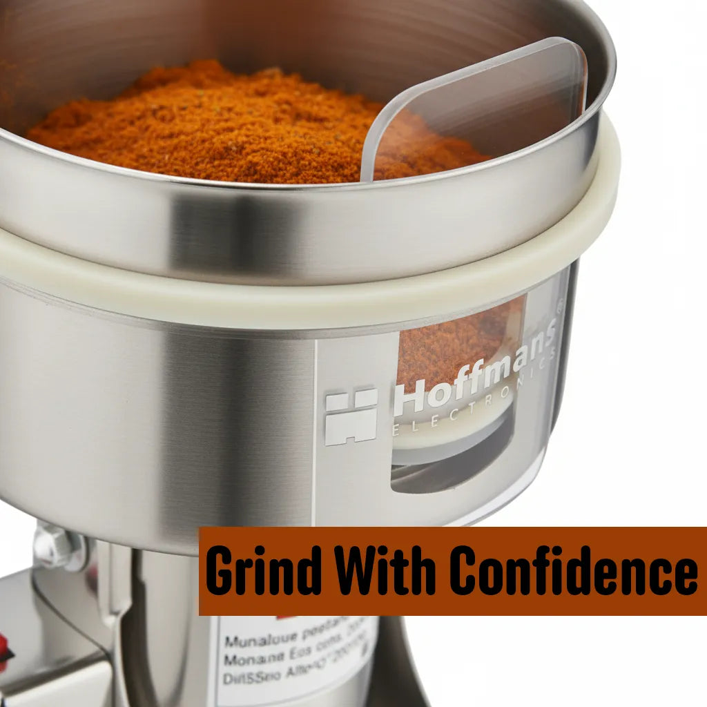 Hoffmans HM-9084 Multifunctional Grinder 400g – Powerful 2200W Stainless Steel Spice Grinder